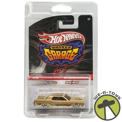 Hot Wheels Wayne's Garage Gold '64 Lincoln Continental Vehicle Mattel T0402 NEW - Изображение 1 из 4