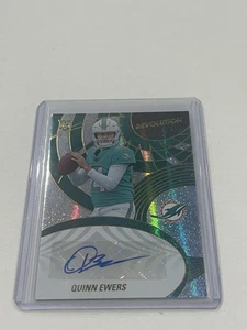 2025 Panini Revolution Quinn Ewers RC Rookie Auto /199 Dolphins  - Picture 1 of 2
