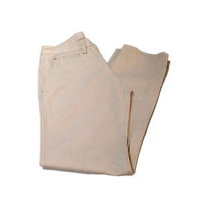 Red Herring 34 Short Trousers Chinos Sand Cotton Missing Button On Back Pocket - Picture 1 of 9
