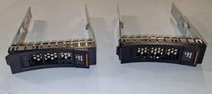 (2) IBM Lenovo 3.5" Hard Drive Caddy For IBM x3300 x3500 x3550 M4 M5, 69Y5284 - Afbeelding 1 van 3