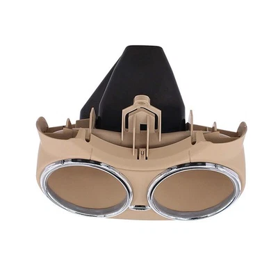 Dual Cup Holder Beige 2196800414 For Mercedes-Benz W219 CLS55 AMG CLS500 06-11 - Image 1 of 4