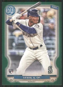 Topps Gypsy Queen Green #226 2020 Kyle Lewis Seattle Mariners TW1320 - Imagen 1 de 2
