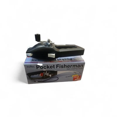 Vintage Popeil Original Pocket Fisherman Spin Casting Outfit New unused in Box - Image 1 of 4