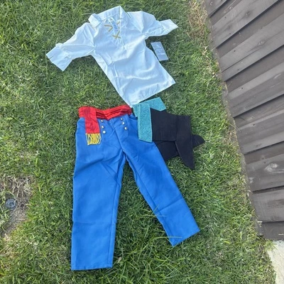 Disfraz de príncipe Eric de la Sirenita nuevo con etiquetas. Talla 5/6 para niños. Foto 1 de 4