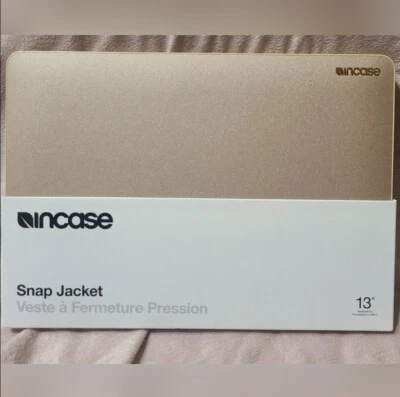 Funda Dorada Incase Snap Jacket para MacBook Pro Thunderbolt 3 de 13" Leer Descripción Foto 1 de 4
