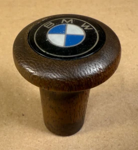 BMW E10 1802 1602 E12 E24 Gear Shift Knob Wooden *Great condition* Wood Shifter - Foto 1 di 8