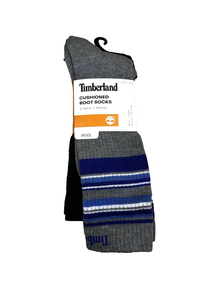 Timberland Men's 2-Pairs Cushioned Boot Socks. (91).