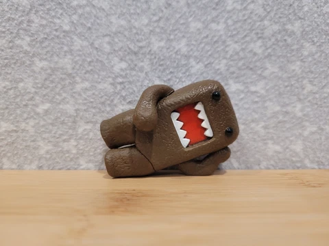 2008 Jakks Pacific Domo-Kun Relaxing Lounging Mini Figure 2" Cover