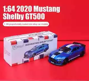 Bburago 1:64 2020 MUSTANG SHELBY GT500 Model Alloy Diecast Model Car - Picture 1 of 6