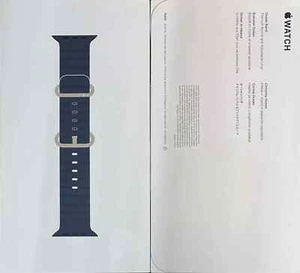 Brand New - Genuine Apple Watch Ocean Band (49mm) Blue One Size for Ultra/Ultra2 - Photo 1 sur 2