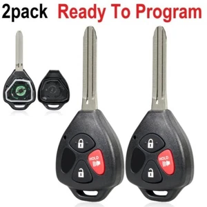 2 For Toyota Rav4 4Runner Remote Key Fob G chip HYQ12BBY 2010 2011 2012 2013- - Picture 1 of 12