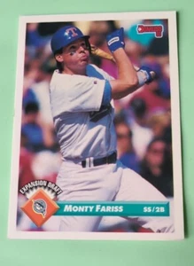 1993 Donruss Baseballkarte Monty Fariss Florida Marlins Erweiterung #753 - Bild 1 von 2