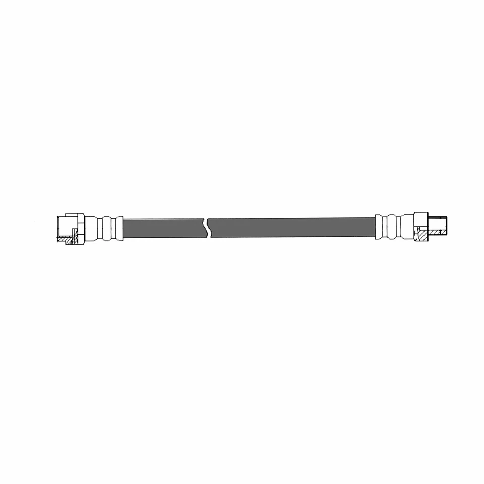 For 1996-1997 Mercedes-Benz C36 AMG Premium Brake Hydraulic Hose Front Centric - Image 1 of 1