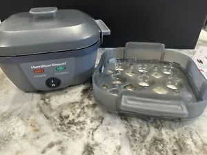 Hamilton Beach 6-in-1 Electric Egg Cooker Sous Vide Style Egg Bite Maker Poacher - Imagen 1 de 6