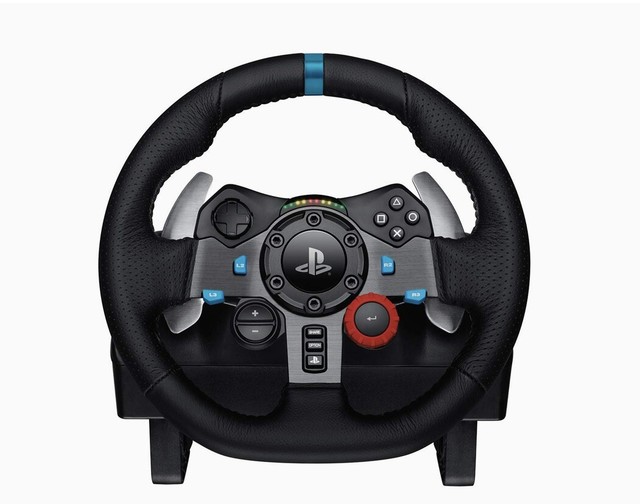 Volante Logitech G923 (PC e Playtation) - Videogames - Jardim