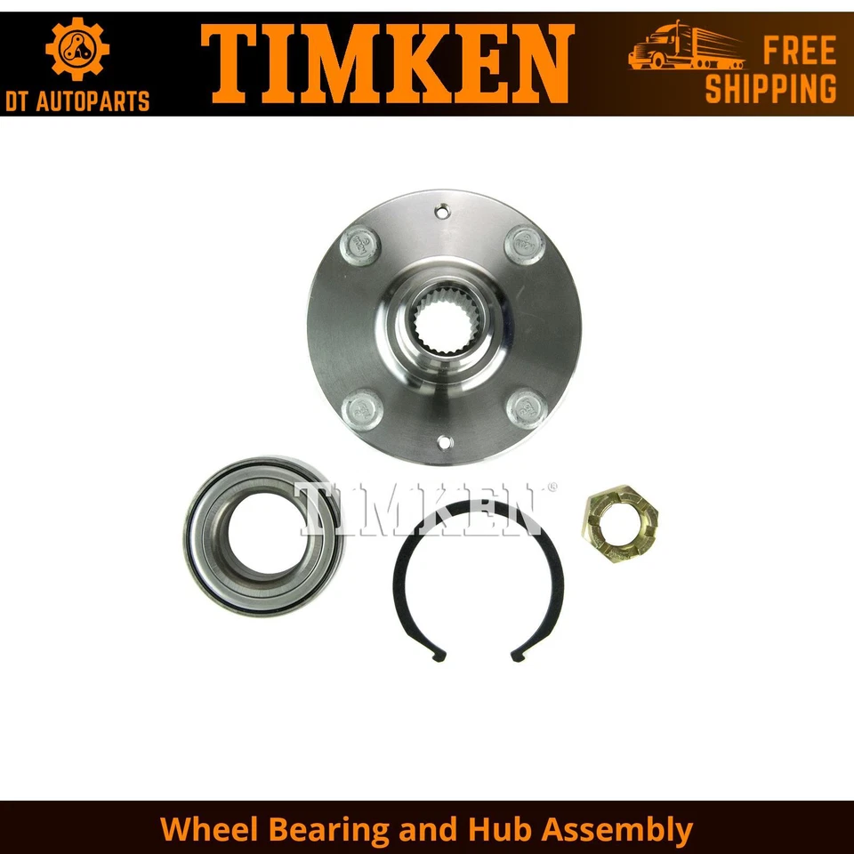 Conjunto de cojinete de rueda y buje delantero Timken 2007 2008 para Kia Rio5 2006-2011 tracción delantera Foto 1 de 4