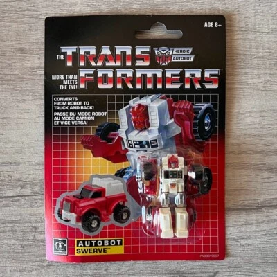 Transformers G1 Reissue Autobot Swerve Action Figure Hasbro Minibot 2017 Walmart - Image 1 of 4
