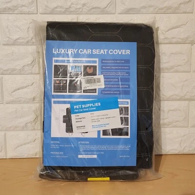 Dog Luxury Car SUV 4 in 1 Seat Cover Scratch Proof Pet Car Seat Belt GEGD093AB - Image 1 of 4