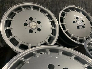 Mercedes Gullideckel Felgen 8 x 16 ET34 SL R129 W124 500E W126 W201 EVO I AMG - Picture 1 of 14