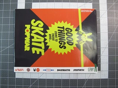 复古 2004 Giant Distribution 滑板目录 黑色 标签 立体声 — 第 1/4 张图片
