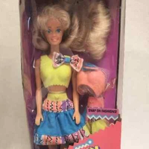 Snap'n Play Barbie Sealed 1991 #3550 W/ Original Box - Picture 1 of 2