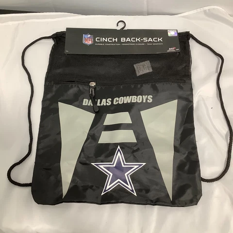 Northwest NFL Dallas Cowboys Team Zipper Pocket Tech Cinch Sack Backpack Cover