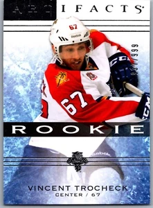 14-15 ARTEFACTOS NOVATO - VINCENT TROCHECK RC/999 #150 FLORIDA PANTHERS - Imagen 1 de 2