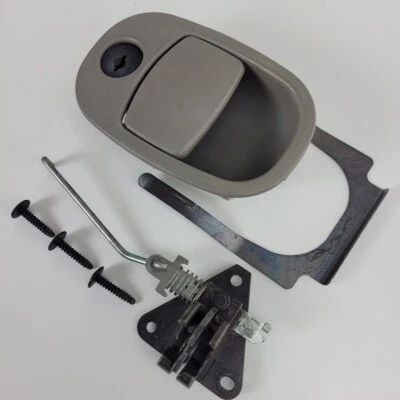 Защелка перчаточного ящика 2002-2005 Chevy Trailblazer GMC Envoy серая с винтами изготовитель оборудования - Изображение 1 из 3