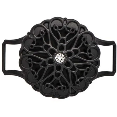 Medallón Origami Owl Sentiments Filligree negro mediano Foto 1 de 2