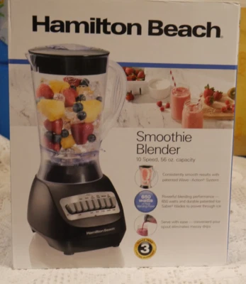 The Hamilton Beach 50190 blender boasts 10-speed / large 56 oz. BPA - Image 1 of 4