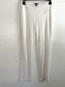 Eileen Fisher Ivory Washable Flex Ponte Slim Ankle Pants Size PP NEW $198