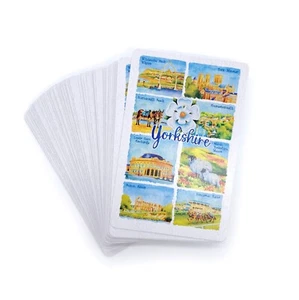 Yorkshire Scenes Playing Cards ft Scarborough, York, Knaresborough, Leeds - Picture 1 of 2