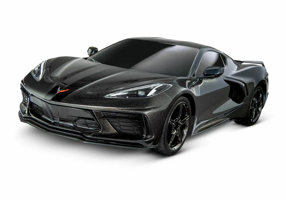 TRAXXAS 4-TEC 3.0 Chevrolet Corvette Stingray Nera 93054-4 BLK Automodello Ele - Immagine 1 di 4