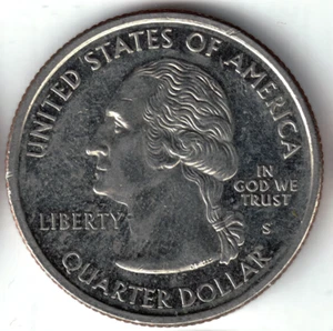 USA - 2000S - Washington ¼ $ - New Hampshire - Rare & NIFC - #19428 - Picture 1 of 2