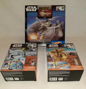 Nuevo Lote Juguetes Star Wars Hotwheels Micro Machine Trooper R2D2 Estrella de la Muerte Precio de venta sugerido por el fabricante 60 USD - Imagen 1 de 9