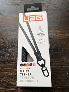 UAG Phone Lanyard Wrist Strap 7mm for iPhone Cases Civilian Graphite/Blue OPENEW - Picture 1 of 5