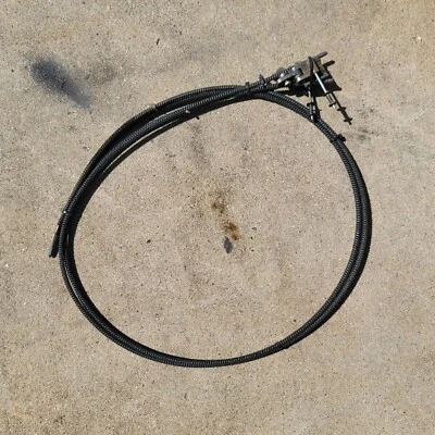 Juego de pares de cables para techo corredizo Volvo 240 dorado BMW E3 Bavaria E10 2002 E12 cables Foto 1 de 4