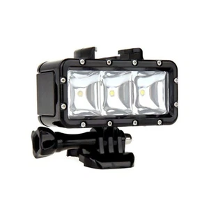 3W 5500K-6000K Waterproof Diving LED Spot Light For GoPro Hero 5 4 3+ 3 SJ4000 S - Picture 1 of 12