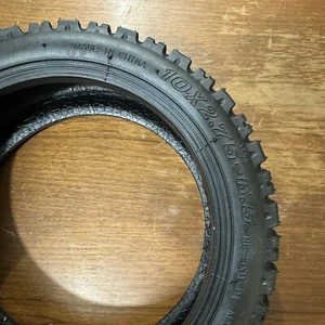 10x2.75-6.5 Hybrid Tubeless Tire For Ninebot S/Mini PRO Or Any 6.5” Wheel - Picture 1 of 4