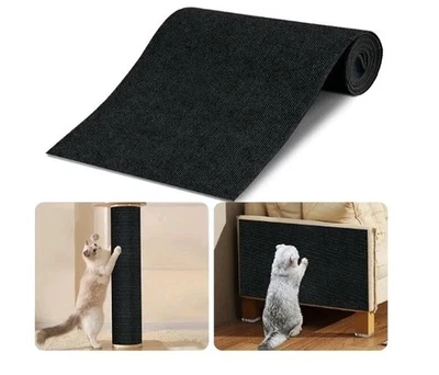 Cat Scratch Mat 5Pack,39.3"x15.7" Cat Scratching Mat Self-Adhesive Carpet Mat - Image 1 of 4