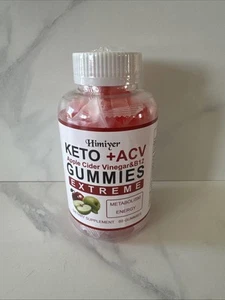 Himiyer Keto + ACV Apple Cider Vinegar B12 Gummies 60 Count Exp 06/2027 Sealed - Picture 1 of 6