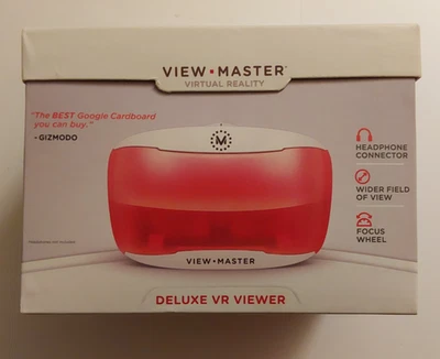 View Master Deluxe Virtual Reality VR Viewer Model DTH61 Start up kit - Image 1 of 4