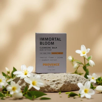 Gentle + Nourishing Cleanse | Immortal Bloom Cleansing Balm by Provence – 4.0 fl - Image 1 of 4