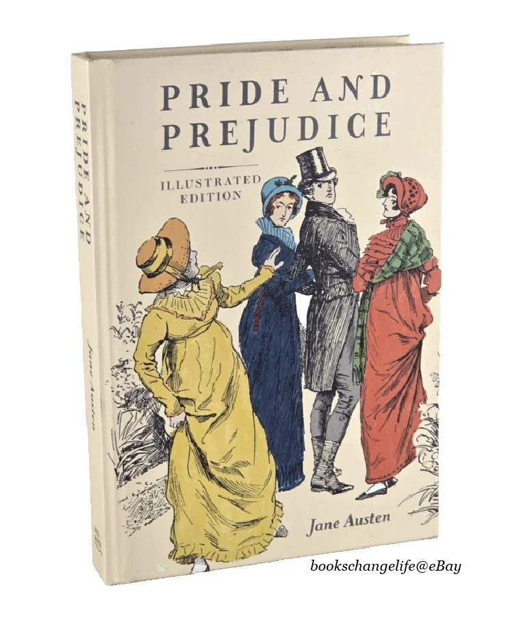 PRIDE AND PREJUDICE by Jane Austen Deluxe Illustrated Classic Edition *New* - Image 1 of 4