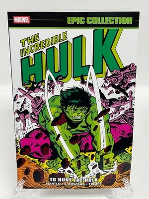 PREVENTA Increíble colección épica de Hulk para cazar a Hulk Marvel Comics TPB Foto 1 de 4