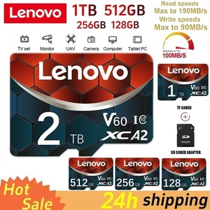 Lenovo TF SD Carte 128Go-2To UHS-1 Mémoire Haute Vitesse pour Nintendo Switch - Photo 1 sur 18