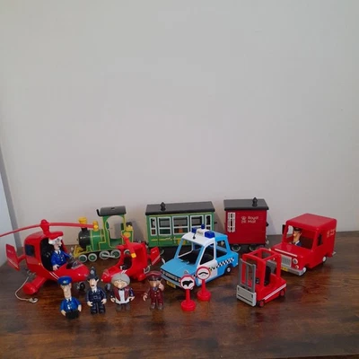 Massive Postman Pat Bundle: Helicopters, Van, Train, Police car & more - Image 1 of 4
