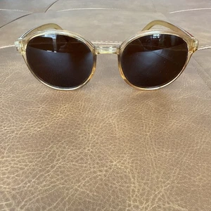 Suncloud Low Key Sonnenbrille, Crystal Peach Frame, polarisierte braune Gläser - Bild 1 von 7