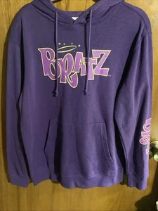 Bratz ~ lila Hoodie so weich neu ohne Etikett Medium ~ lockere Passform - Bild 1 von 11