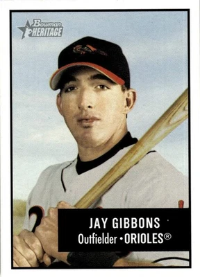 2003 Bowman Heritage #29 Jay Gibbons - Image 1 of 2